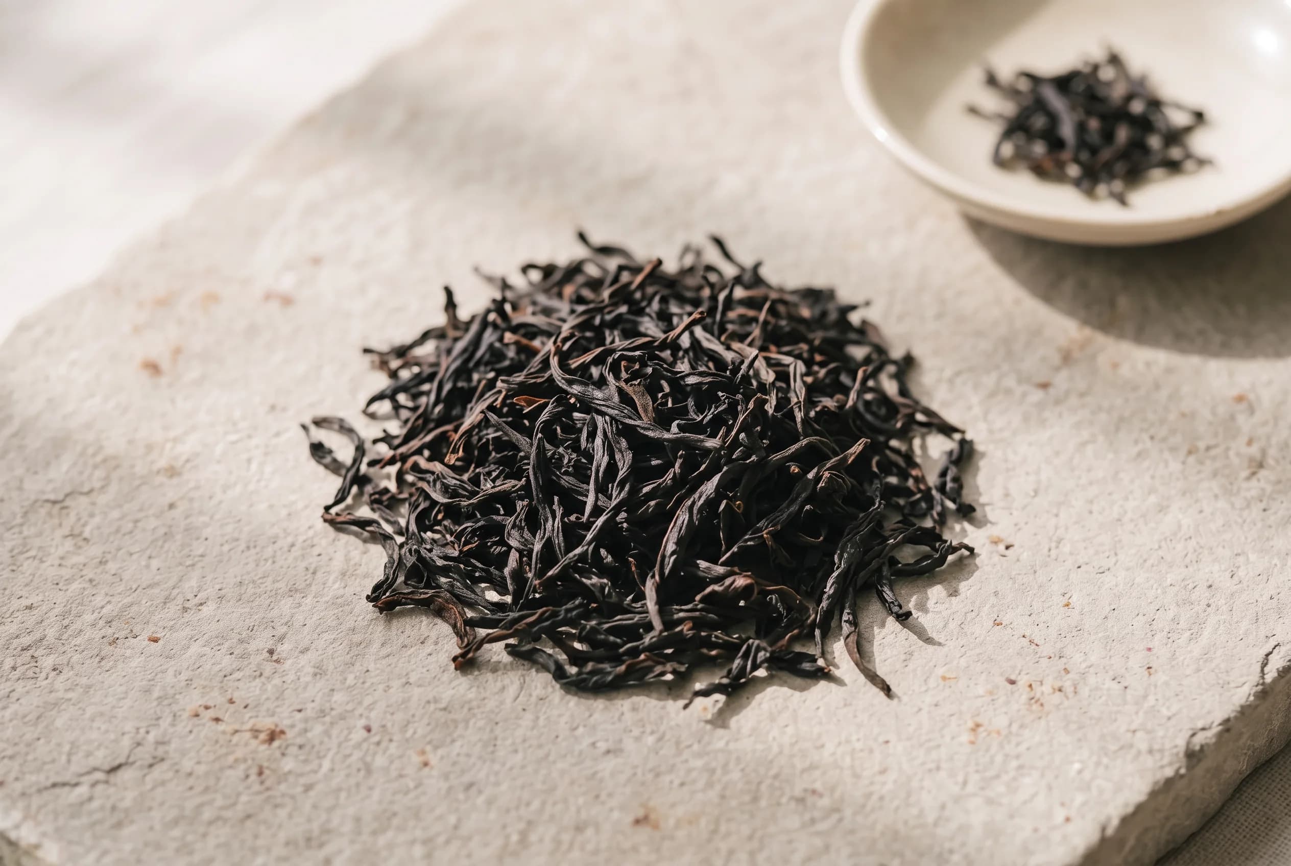 Ruby Black Tea leaves